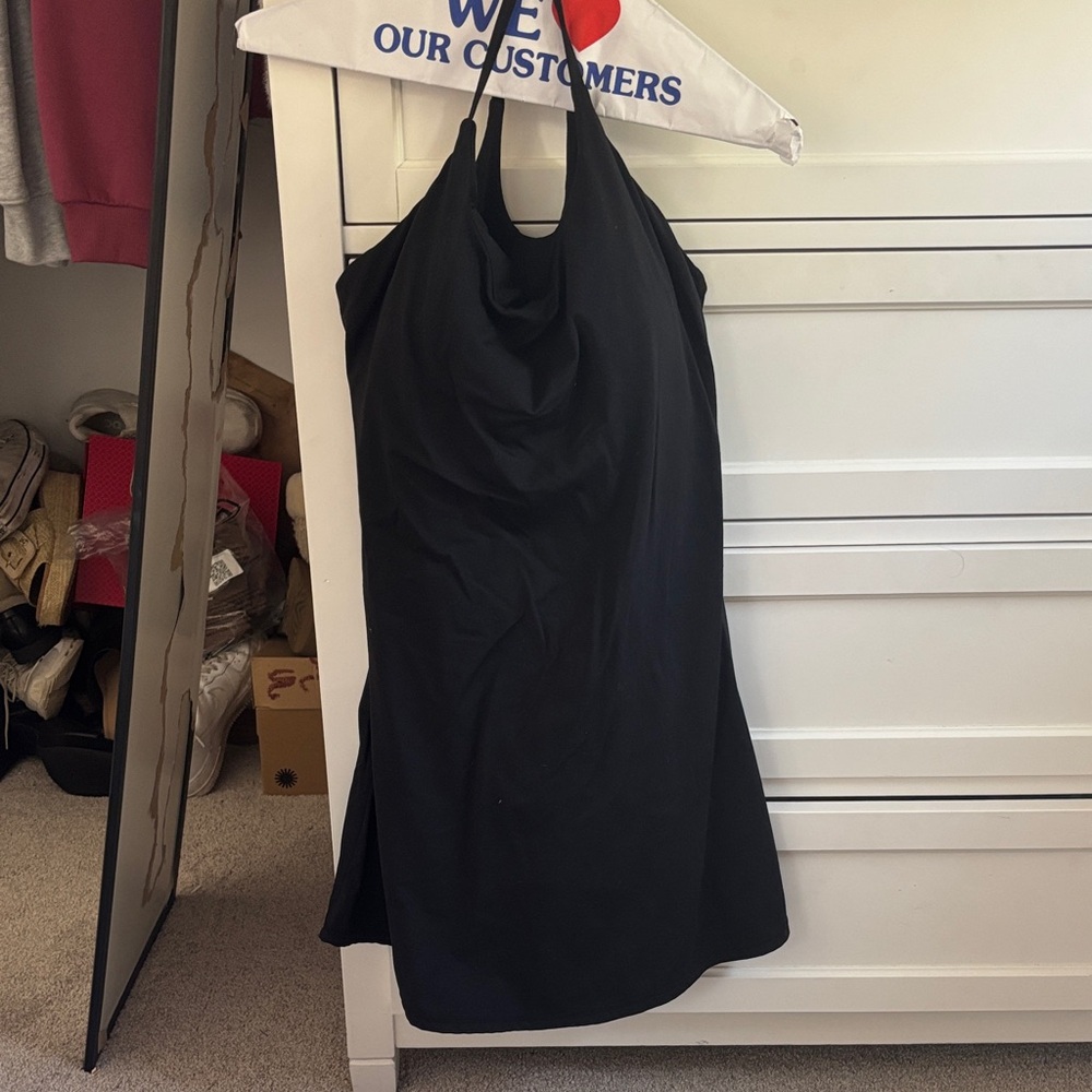 Comfortable Black never worn activewear dress.